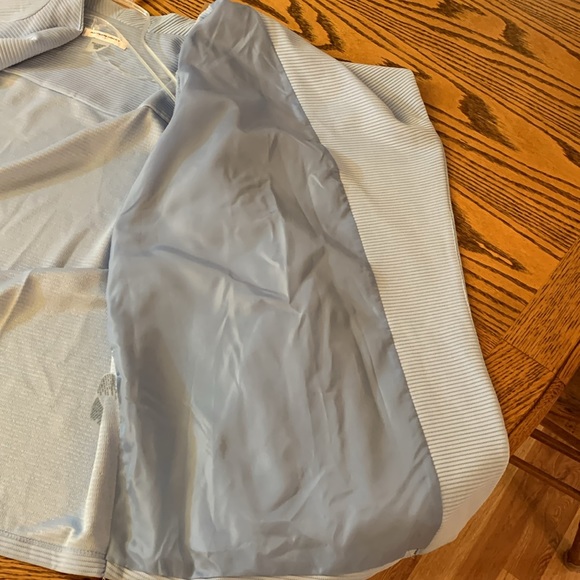 Allison Daily Plus baby blue dress jacket with pockets - Picture 7 of 13